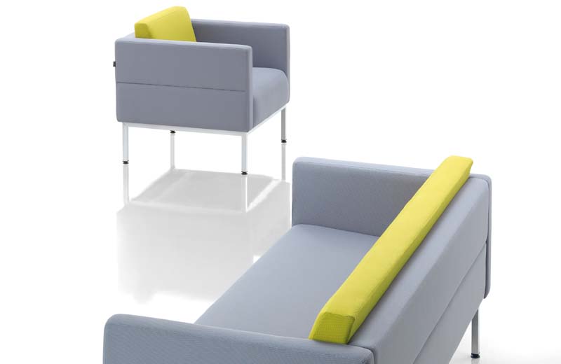 The modern contemporary Xavino sofa, plan the office aesthetically with the comfort lounge seating.